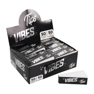 Vibes Original Tips 50ct/Booklet - 50 Pack Display